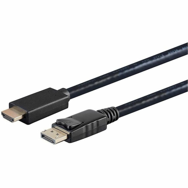 Monoprice DisplayPort 1.1 to HDTV Cable, 6ft 16213 - main