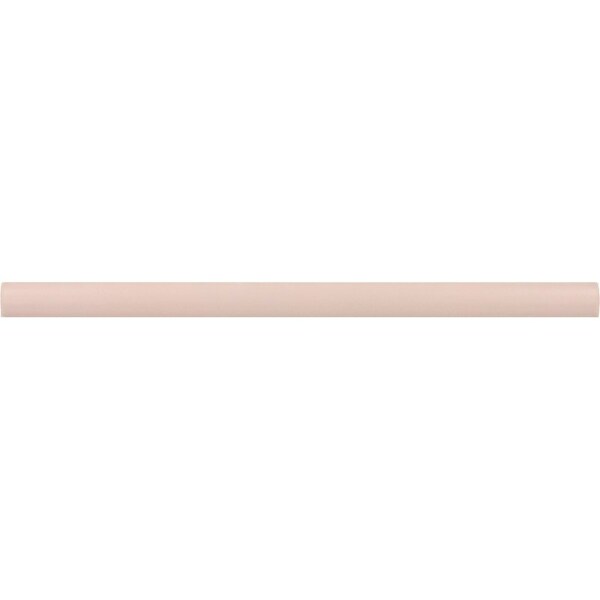 Apollo Tile Arte 0.47 in. x 7.87 in. Matte Pink Ceramic Pencil Tile Trims 0.3 sq. ft./case, 10PK RID88PNKPENM - main