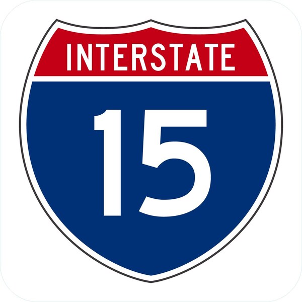 Lyle Interstate 15, 12x12, Engineer Grade, White G-2346-EG_12x12 - main
