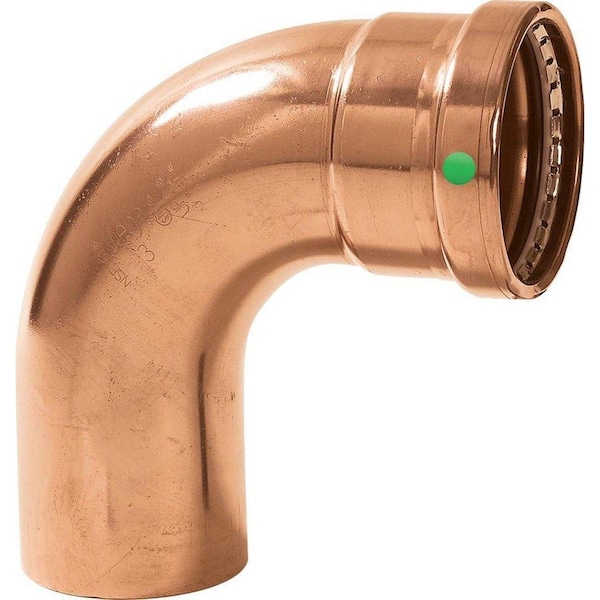 Viega ProPress 90 street elbow P 4 FTG CTS 4 copper 20648 - main