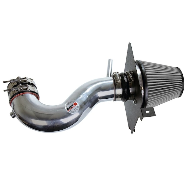 Hps Performance Air Intake Kit with Heat Shield, Polished, 827-627P - main