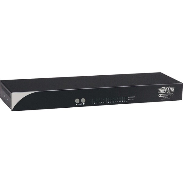Tripp Lite KVM, 16-Port, Cat5, PS2, USB, Adapter, 1U B072-016-1A - main