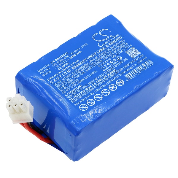 Ilc Replacement Vacuum Cleaner Battery, 18.5V BISSELL ICONPET ROBOT VACUUM P488 BATTERY - main