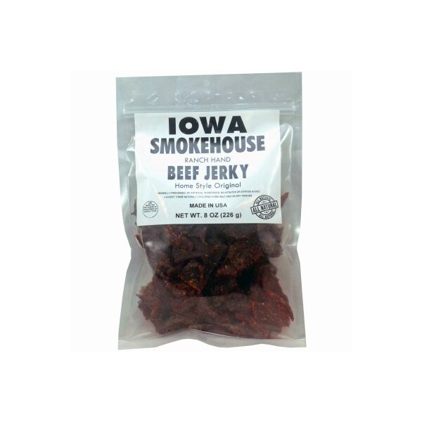 Iowa Smokehouse/Preferred Wholesale RH 8OZ Orig Beef Jerky, 6PK IS-RH8JN-6CT - main