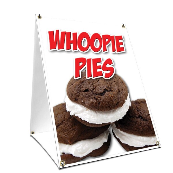Signmission Whoopie Pies, 36 Inch x 24 Inch A-frame Yard Sign, Plastic Sign SBC-2436-Whoopie Pies - main
