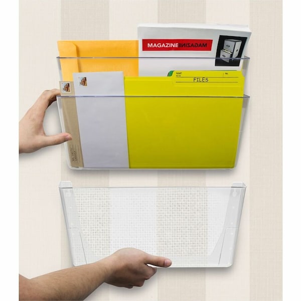 Storex Stacking Wall Pocket, No Color STX70207U06C - main