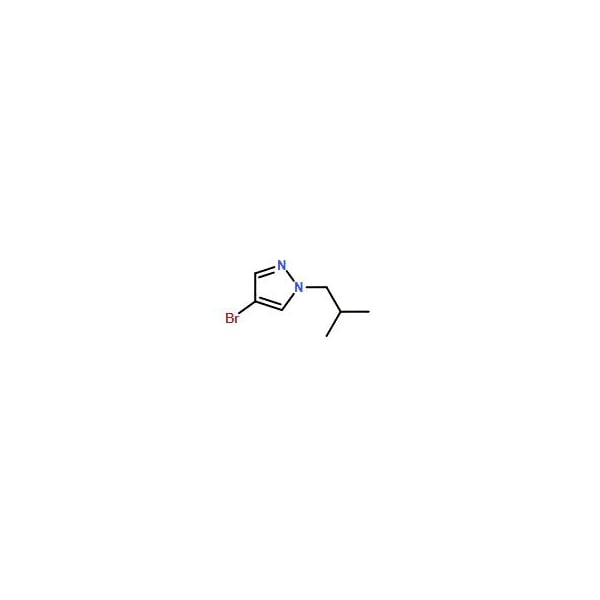 Ak Scientific 4-Bromo-1-(2-methylpropyl)-1H-pyrazole (1g), CAS 1184394-32-8 Y3764-1g - main
