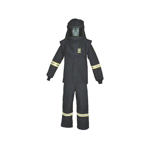 Oberon TCG100 Series Arc Flash Hood, Coat, & Bib Suit Set 5XL TCG6B-5XL - main