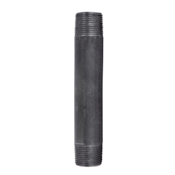 Stz Industries 3/4 in. MIP each X 3/4 in. D MIP Black Steel 5-1/2 in. L Nipple 300UP34X512 - main