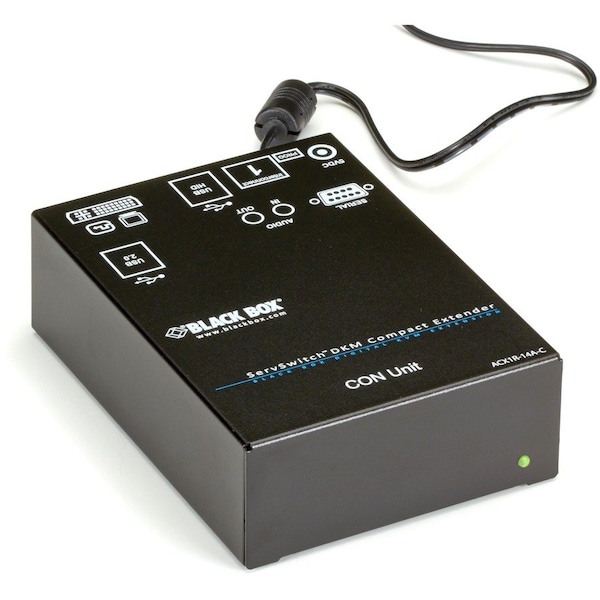 Black Box RX DVI, USB, RS232, AUDIOUSB 2.0 - 36MBP NON-CANCELABLE/NON-RETURNABLE ACX1R-14A-C - main
