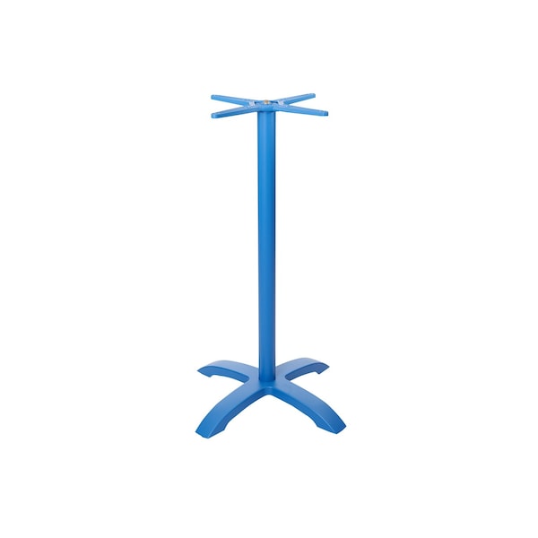 Bfm Seating Bali Bar Height Table Base - Weighted Cast Aluminum - Powder Coated Berry PHTB2626BYT - main