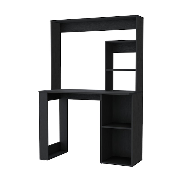 Homeroots 39" Black Computer Desk 535150 - main