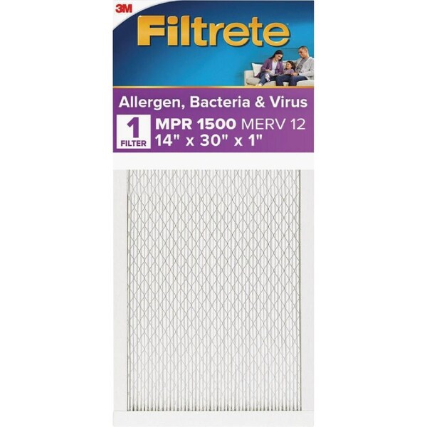 Filtrete High Performance Air Filter 1500 MPR 14'' x 30'' x 1'' 2024DC-4 - main