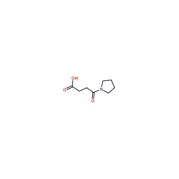 Ak Scientific 4-Oxo-4-(1-pyrrolidinyl)butanoic acid (5g), CAS 69338-35-8 8243AE-5g - main