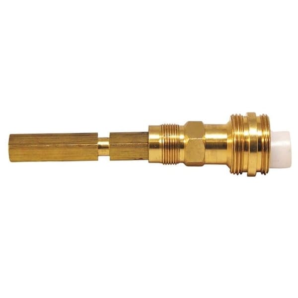Danco Faucet Stem, Brass, 4-3/16 in L, For: Sterling Two Handle 031,032 and 033 Series Tub/Shower Faucets 17469B - main