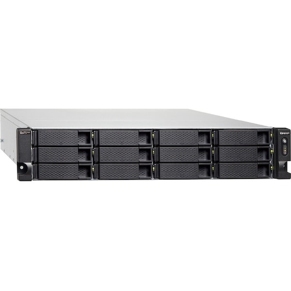 Qnap 2U 18 BAY 12 X 3.5 + 6 X 2.5 SATA 6GBPS QTS HERO NAS/ISCSI IP-SAN TS-H1886XU-RP-R2-D1622-32G-US - main