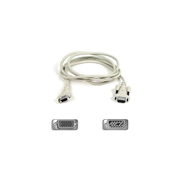 Belkin Video Extension Cable - HD-15 Male - HD-15 Female - 5.91ft F2N025B06 - main