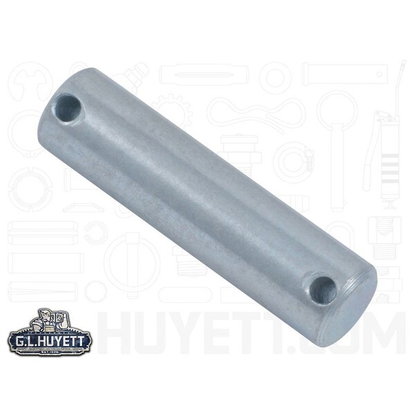 Huyett Drilled Headless Pin, Zn Plt Med Carbon Steel, .5 Dia x 2 Overall L x 1.531 Eff L x .141 Hole Dia HLP-0500-1531 - main