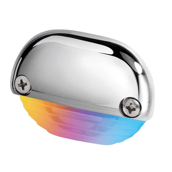 Hella Marine Apelo RGB Step Lamp - Stainless Steel Cap 958126551 - main