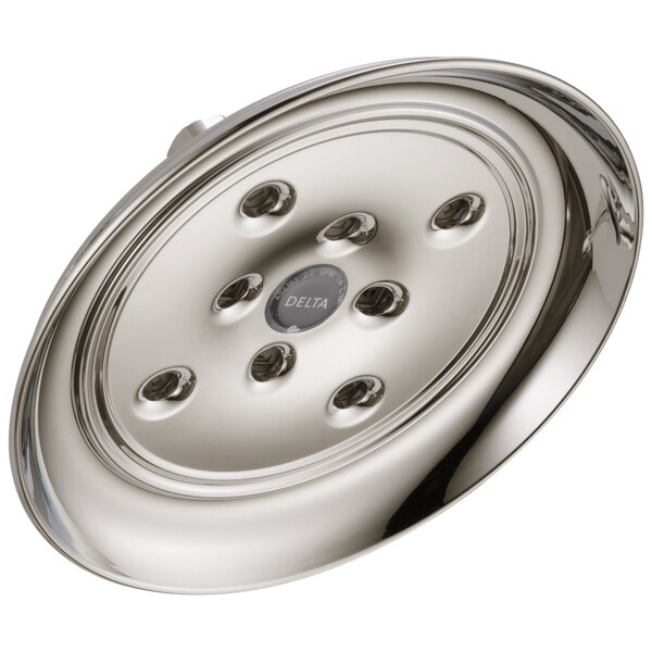 Delta Universal Showering Components H2Okinetic Single-Setting Raincan Shower Head In Nickel RP70172PN - main