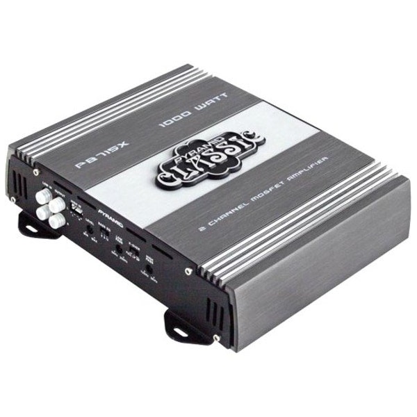 Pyramid 1000 Watts 2 Channel Bridgeable Car Amplifier PB715X - main