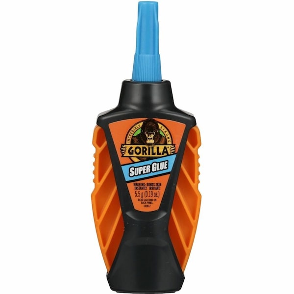 Gorilla Glue Gorilla High Strength Clear All Purpose Super Glue 0.19 oz, PK6 6770002 - main