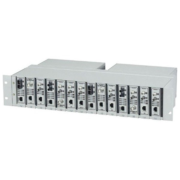 Black Box Black Box Power Chassis, 14-Slot, Rack Mount LMC200-2PS - main
