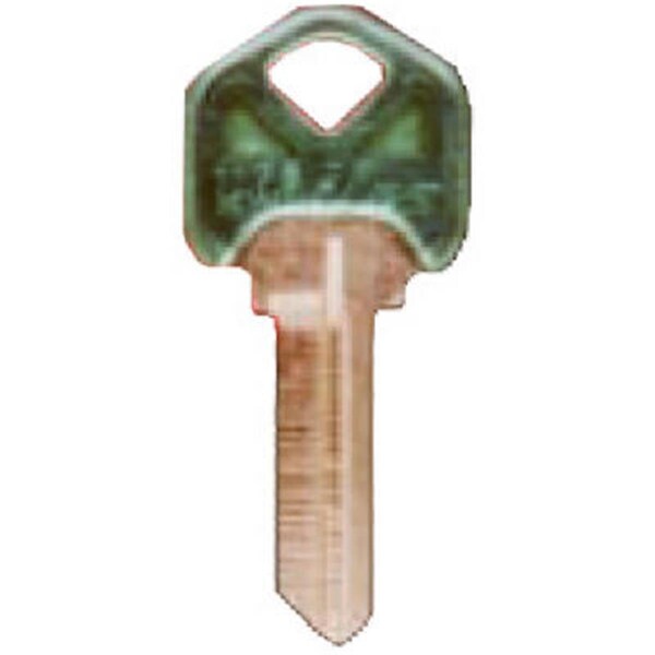Homecare Products KW1-PC-TEAL Plastic Head Teal Key Blank, 5PK HO602811 - main