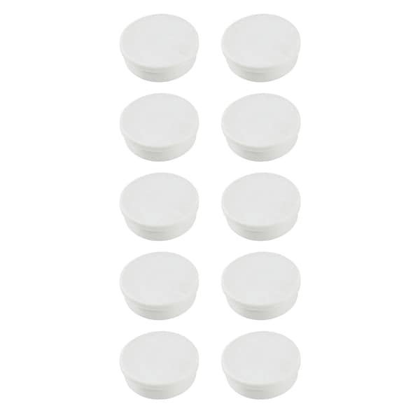 Mastervision Antimicrobial Magnets 1" Diameter, Pack Of 10 BIM141609 - main