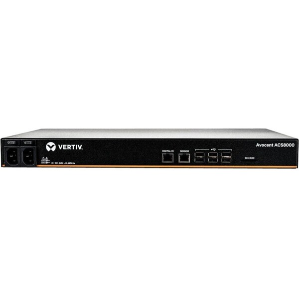 Avocent - Cyclades Avocent 48-Port Advanced Console Server with Dual AC Power Supply ACS8048DAC-400 - main
