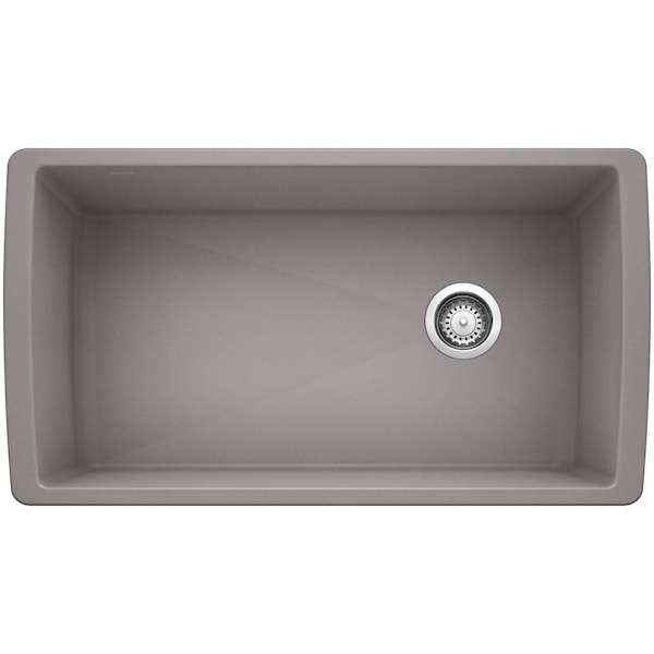 Blanco Diamond Super Single Bowl, Metallic Gray 441770 - main