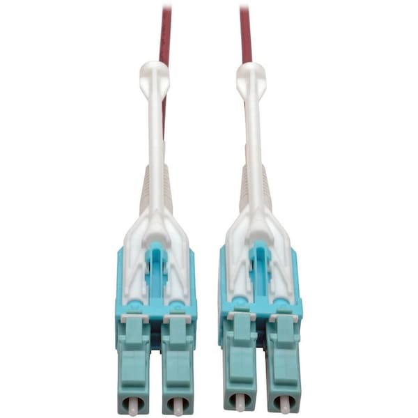 Eaton Tripp Lite Series 10G Duplex Multimode 50/125 OM4 LSZH Fiber Optic Cable LC/LC, Push/Pull N821-05M-MG-T - main