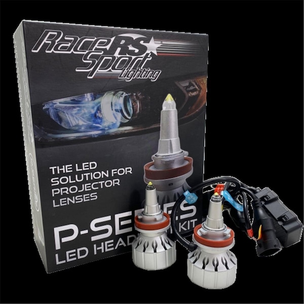 Race Sport Lighting 360 deg 60watt Upgradestrue H11 Pseries Projector Perfect Beam LED Headlight RSP1007526 - main
