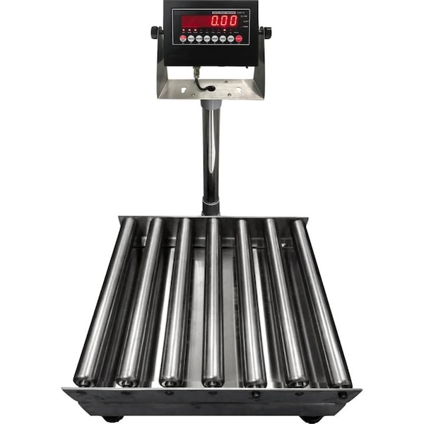 Prime Systems Prime Scale NTEP Legal for trade Roller Top Bench Scale 18x18 500lbx0.1lb PS-915-RT-500-18 - main