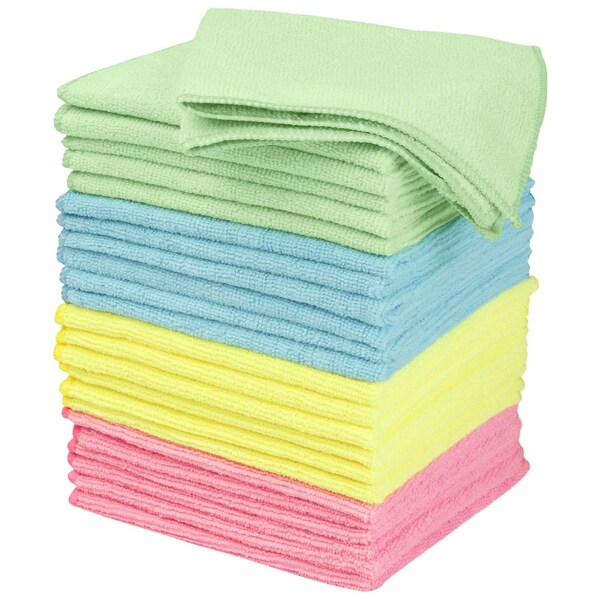 Stalwart Microfiber Cleaning Cloths, 24PK 75-HT2003 - main