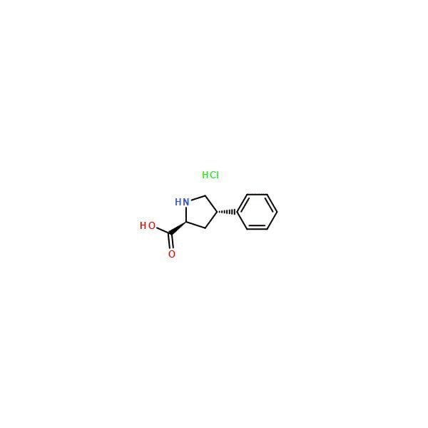Ak Scientific trans-4-Phenyl-L-proline hydrochloride (5g), CAS 90657-53-7 S360-5g - main