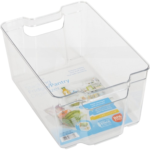 Dial Industries Clear-ly Organized 8.5'' W. x 5.75'' H. x 12.5'' D. Stacking Organizer B668FN - main