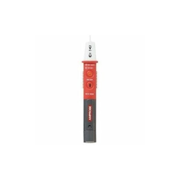 Amprobe Voltage Detector, 12 to 1000V AC, 6 1/8 in Length, Audible, Visual Indication NCV-1040 - main