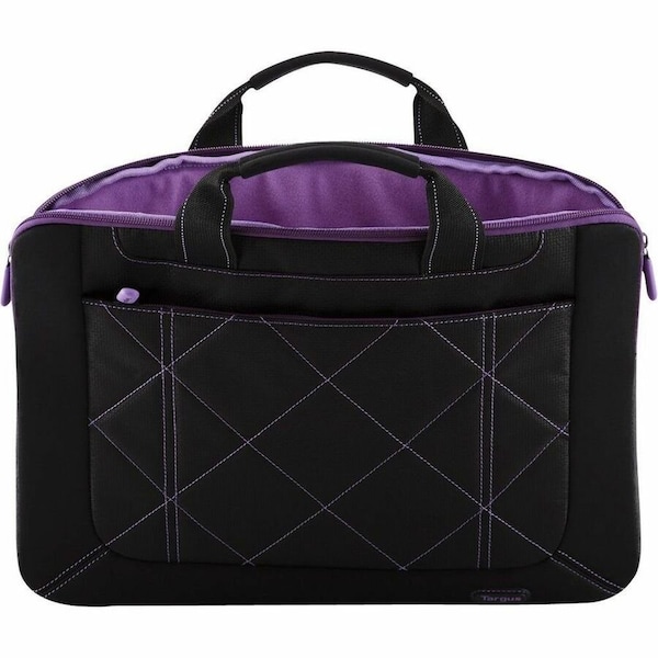 Targus Pulse Slipcase (Black/Purple) 16 Inch TSS57401US - main