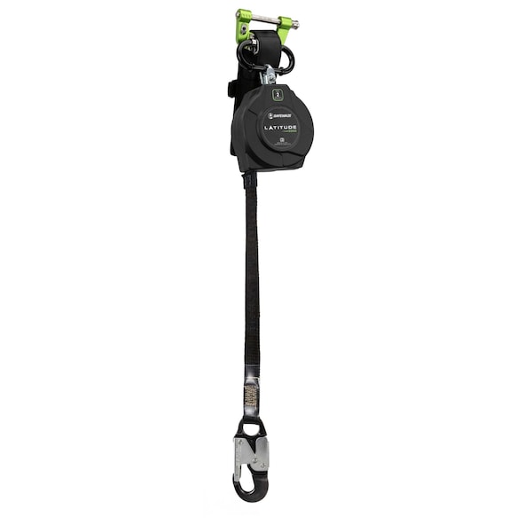 Safewaze Latitude Edge 6 ft Single Web SRL Alu Snap Hook 024-5378 - main