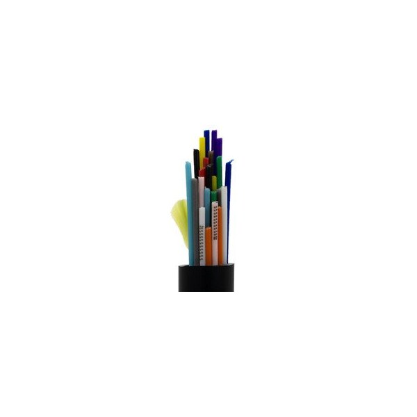 Cable Wholesale 24 Fiber Indoor/Outdoor Fiber Optic Cable, Multimode 50/125, Corning ClearCurve OM4, 10 Gbit, 10F3-424NH - main