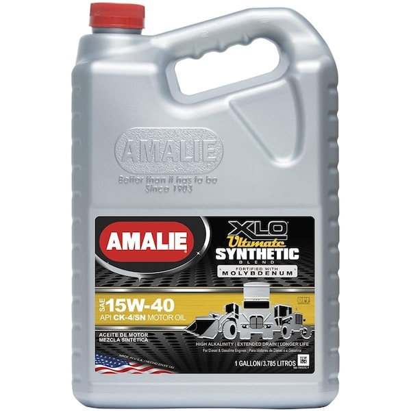 Amalie 1 gal XLO Ultimate 15W40 Semi-Synthetic Motor Oil AMA79107-36 - main