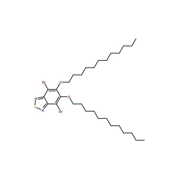 Ak Scientific 4, 7-Dibromo-5, 6-bis(dodecyloxy)-2, 1, 3-benzothiadiazole (1g), CAS 1313876-00-4 6363AL-1g - main
