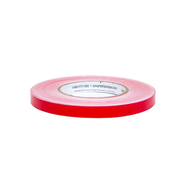 Smart Stripe Smart Stripe Vinyl Tape - Red, 0.5in x 130ft SS0504 - main