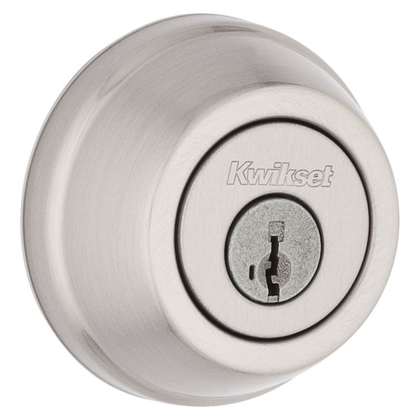 Kwikset Deadbolt, Different, Smartkey Key, Steel, Satin Nickel, 238 to 234 in Backset 78015SMTRCAL/RCS - main