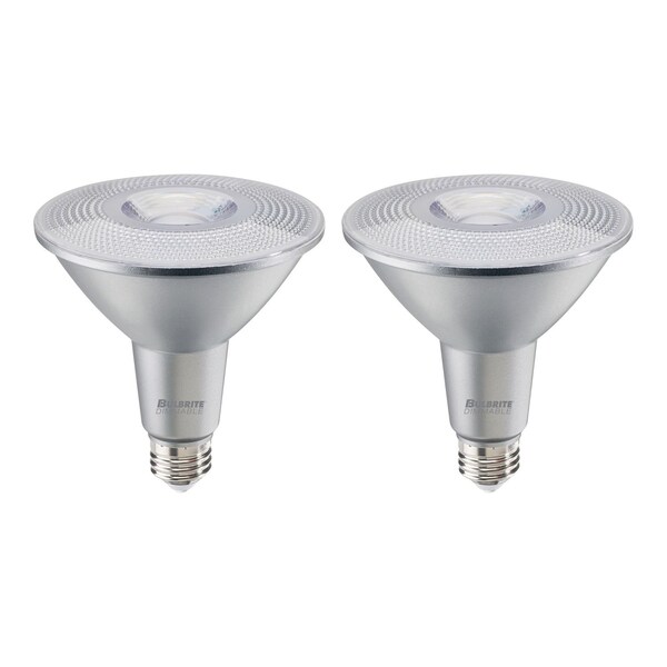 Bulbrite 120-Watt Equivalent Dimmable Narrow Flood PAR38 Medium E26 LED Light Bulb, 3000K, 2PK 861795 - main