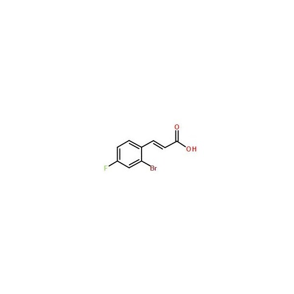 Ak Scientific 2-Bromo-4-fluorocinnamic acid (5g), CAS 289038-17-1 Z3540-5g - main