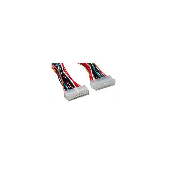 Cable Wholesale ATX 20-pin to 24 pin Computer Power Adapter, 20-pin Power supply to 24-pin Motherboard, 6 inch 11W3-07206 - main