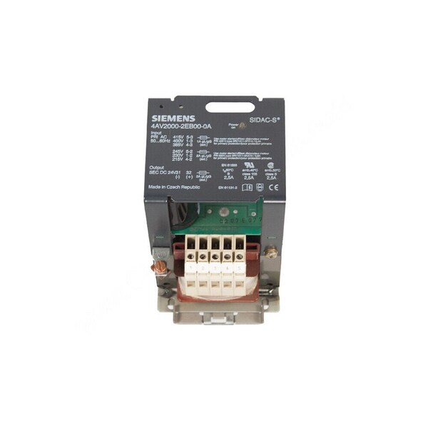 Siemens POWER SUPPLY PHASES:1 4AV2000-2EB00-0A - main
