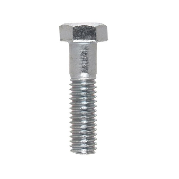 Hillman 3/8 in. D X 1-1/2 in. L Zinc Plated Steel Hex Bolt, 100PK 190171 - main